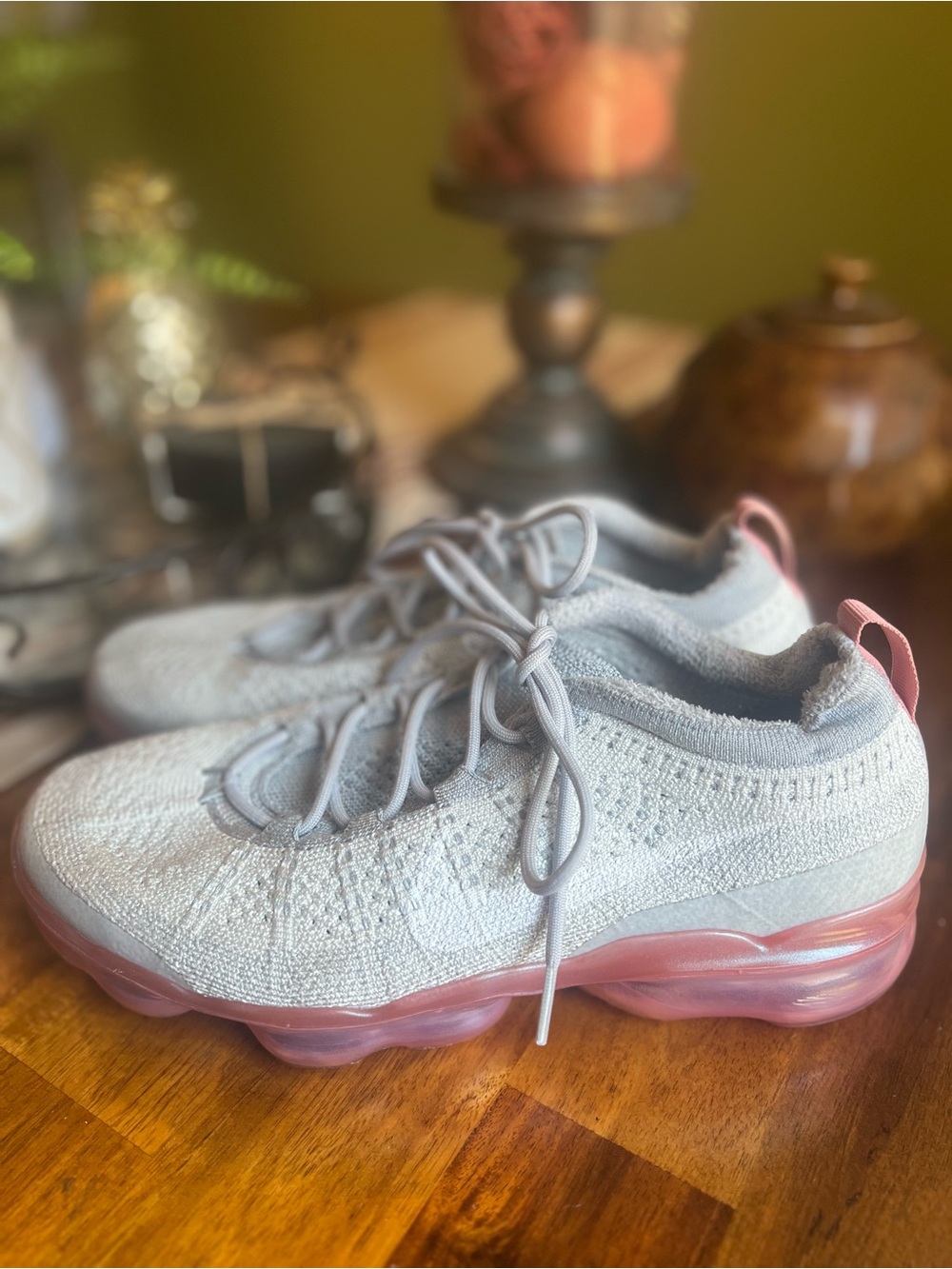 Nike Air Vapormax Flyknit Photon Dust Pink Sneaker